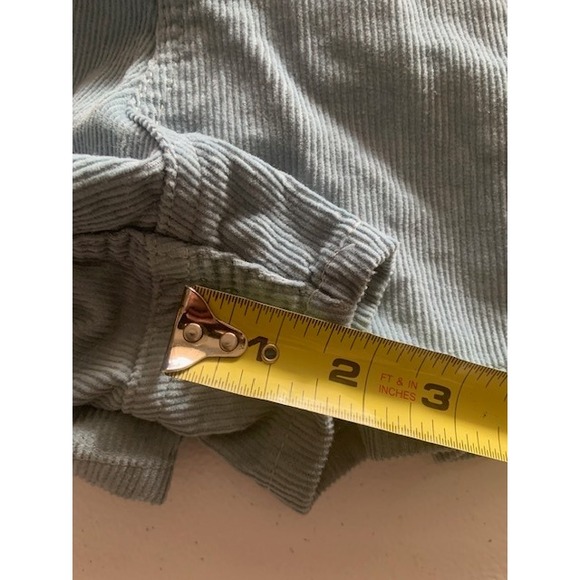 NWT Birdwell Beach Britches Wale Corduroy Shorts 14 Blue Made in USA 70s Retro - Picture 12 of 12